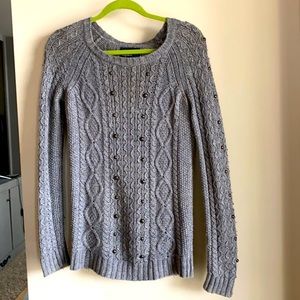 American Eagle- Size XS Grey Sweater